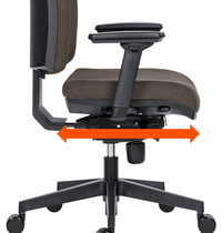 Ergonomiczny fotel Powerton Jana