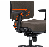 Ergonomischer Sessel Powerton Jana